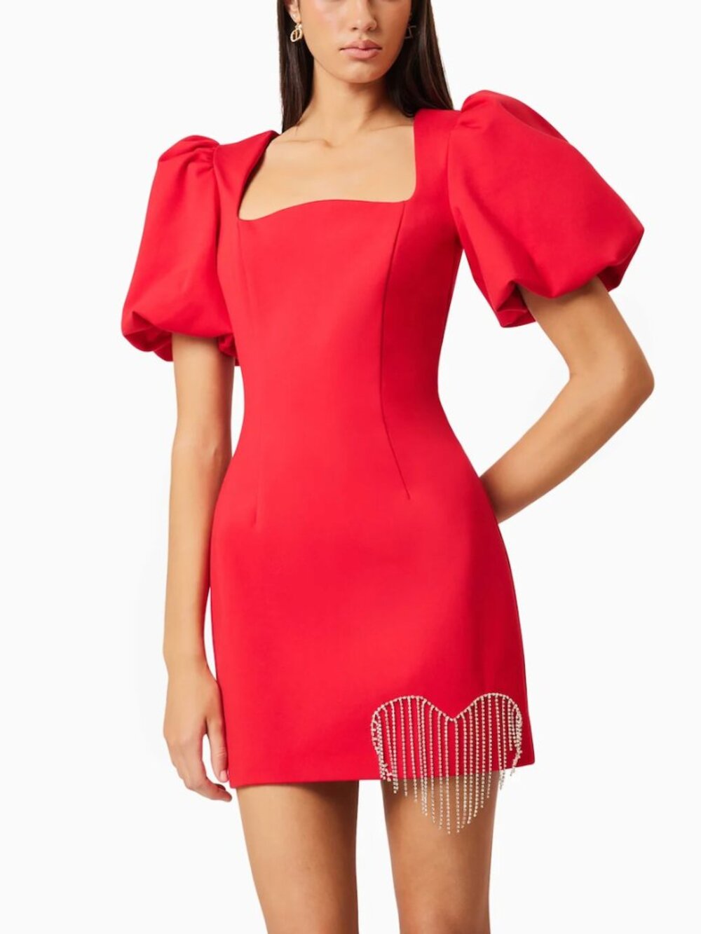 Elliatt Cherie Mini Dress - Red